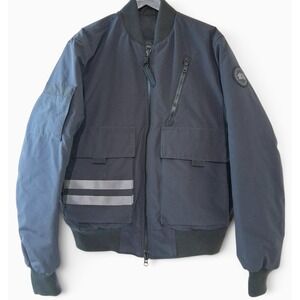 Canada Goose Black Label Kirkfield Bomber Jacket Navy L 7991MB Down Canada